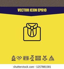 T-shirt icon vector