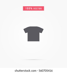 T-shirt Icon Vector

