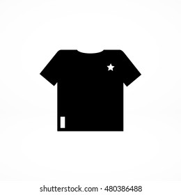 t-shirt icon, vector best flat icon, EPS