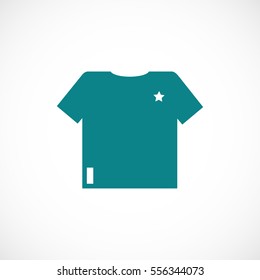 t-shirt icon, vector best flat icon, EPS