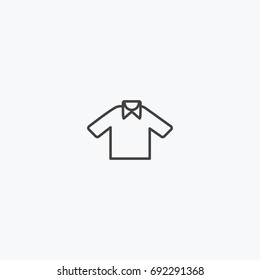 T-Shirt icon vector, can be used for web and mobile design