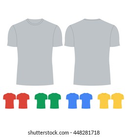 T-shirt icon. Vector concept illustration for design