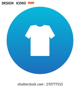 T-shirt  icon. vector design