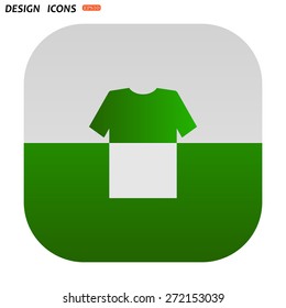 T-shirt  icon. vector design