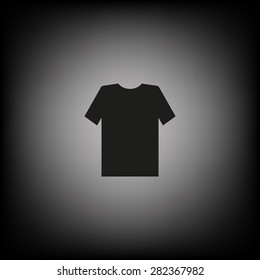T-shirt  icon. vector design