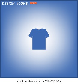 T-shirt  icon. vector design