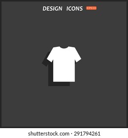 T-shirt  icon. vector design