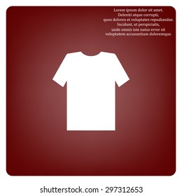 T-shirt  icon. vector design