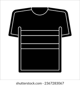 t-shirt icon vector design template