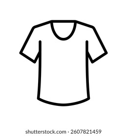 T-shirt icon vector design in trendy style