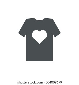 T-Shirt Icon Vector flat design style