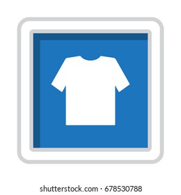 T-Shirt Icon Vector flat design style