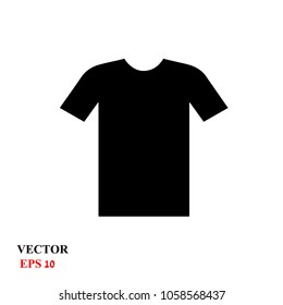 t-shirt icon. vector illustration