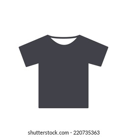 T-shirt icon , vector illustration