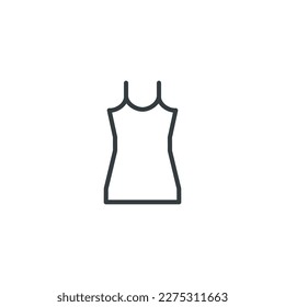 T-shirt icon, T-shirt vector illustration