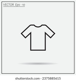 Tshirt Icon icon, vector illustration. 