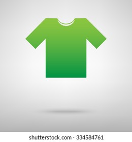 T-shirt icon vector illustration