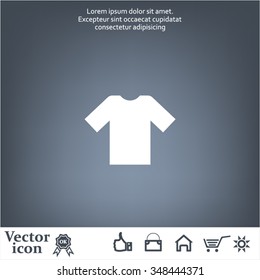 Tshirt Icon icon, vector illustration. 