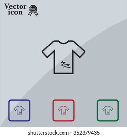 Tshirt Icon icon, vector illustration. 