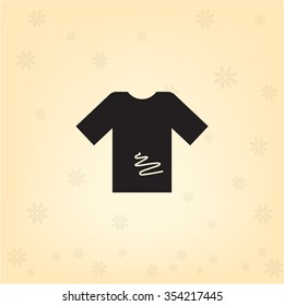 Tshirt Icon icon, vector illustration. 