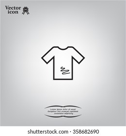 Tshirt Icon icon, vector illustration. 