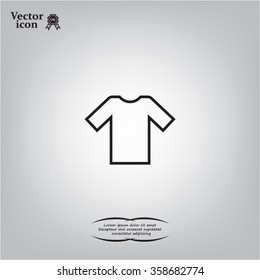 Tshirt Icon icon, vector illustration. 