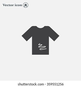Tshirt Icon icon, vector illustration. 