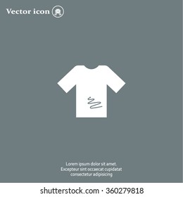 Tshirt Icon icon, vector illustration. 