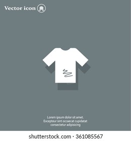 Tshirt Icon icon, vector illustration. 