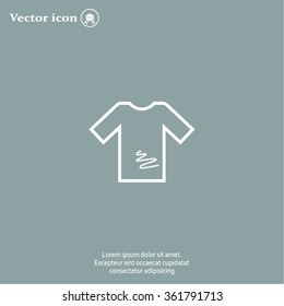 Tshirt Icon icon, vector illustration. 