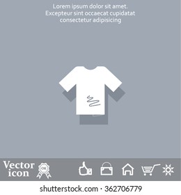 Tshirt Icon icon, vector illustration. 