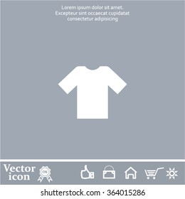 Tshirt Icon icon, vector illustration. 