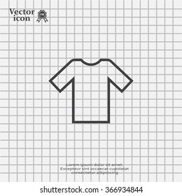 Tshirt Icon icon, vector illustration. 