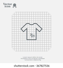 T-shirt Icon icon, vector illustration. 