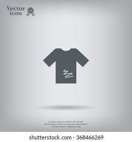 Tshirt Icon icon, vector illustration. 