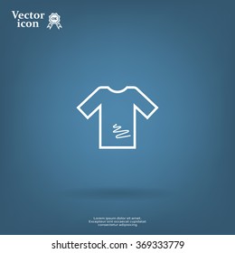 Tshirt Icon icon, vector illustration. 