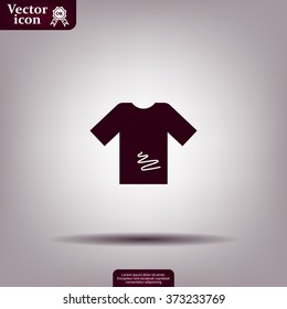Tshirt Icon icon, vector illustration. 