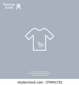 Tshirt Icon icon, vector illustration. 