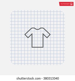Tshirt Icon icon, vector illustration. 