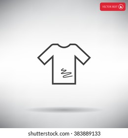 Tshirt Icon icon, vector illustration. 