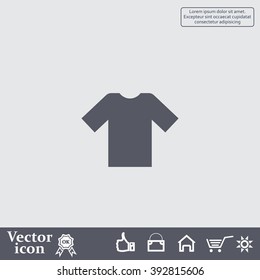Tshirt Icon icon, vector illustration. 