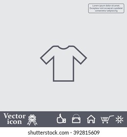 Tshirt Icon icon, vector illustration. 
