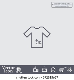 Tshirt Icon icon, vector illustration. 