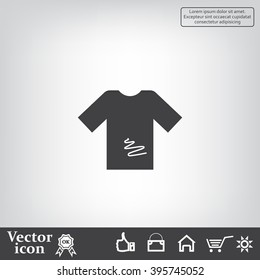 Tshirt Icon icon, vector illustration. 