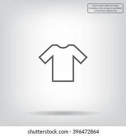 Tshirt Icon icon, vector illustration. 