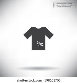Tshirt Icon icon, vector illustration. 