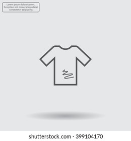 Tshirt Icon icon, vector illustration. 