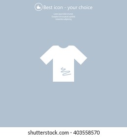 Tshirt Icon icon, vector illustration. 