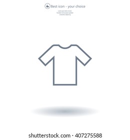 Tshirt Icon icon, vector illustration. 