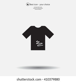 Tshirt Icon icon, vector illustration. 